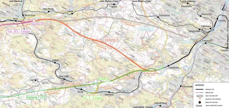 Ze Smíchova v Berouně za 12 minut. Tunel má být hotov v roce 2035