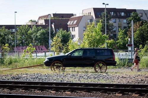 Nečekané umění na zpustlých místech nádraží