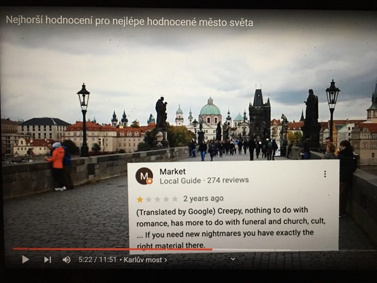 Nejlepší nejhorší hodnocení od turistů