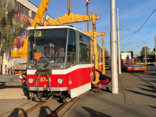 Za dva dny budou pražské tramvaje ve zničeném Charkově